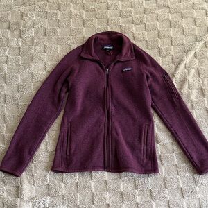 Patagonia Better Sweater Fleece Jacket - M - Dark Currant EUC